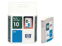 Cartucho de tinta cian HP 10 (C4841AE)